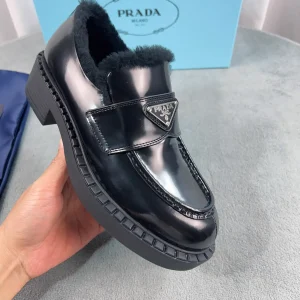Prada Furry Shoes image 1