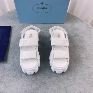 New Sheepskin Platform Sandals image 1