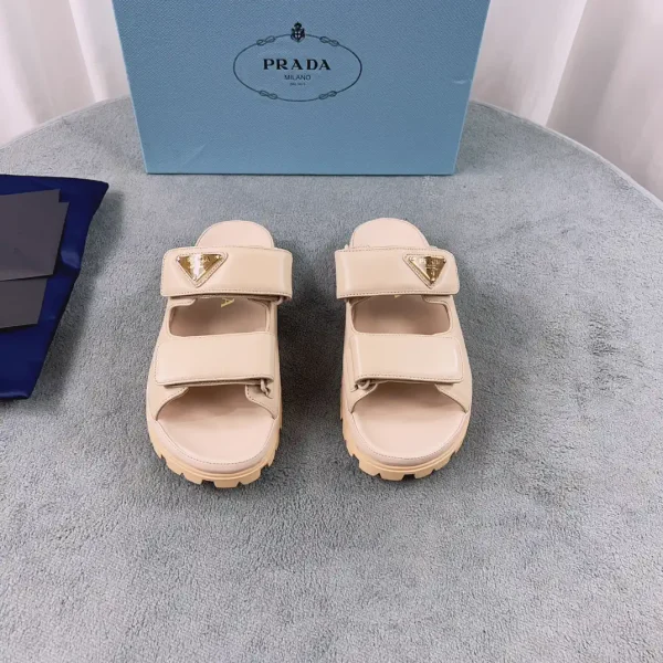 Prada Sheepskin Low-Heel Shoes image 1