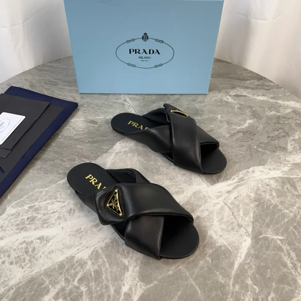 Sheepskin Leather Shoes with Rubber Foam Sole image 1
