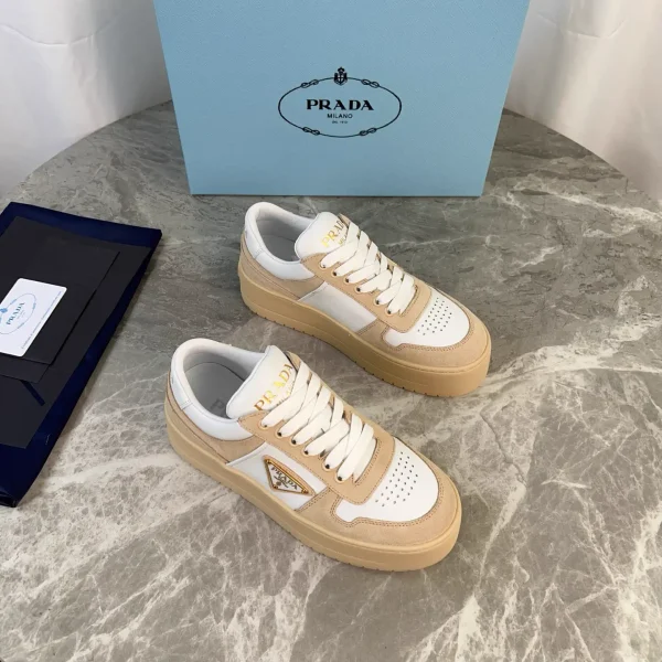 Cow Leather and Suede Shoes with Lambskin Lining image 1