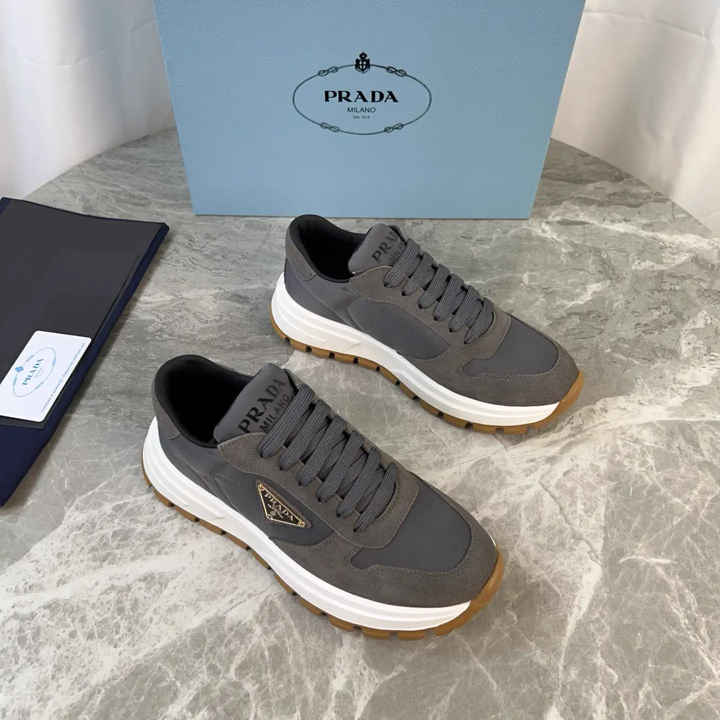 Latest Style Shoes with Triangular Logo image 1