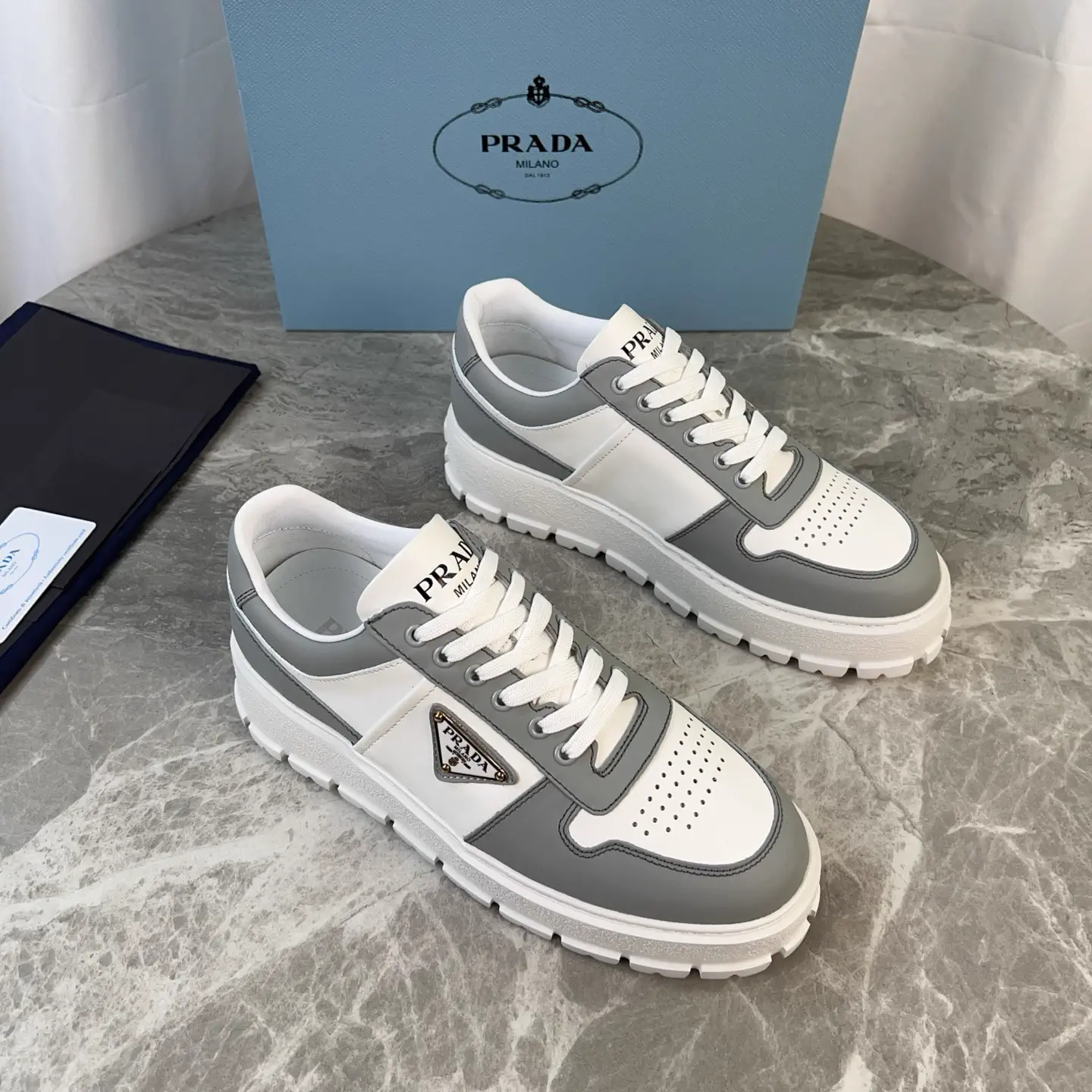 Latest Style Shoes with Triangular Logo image 1