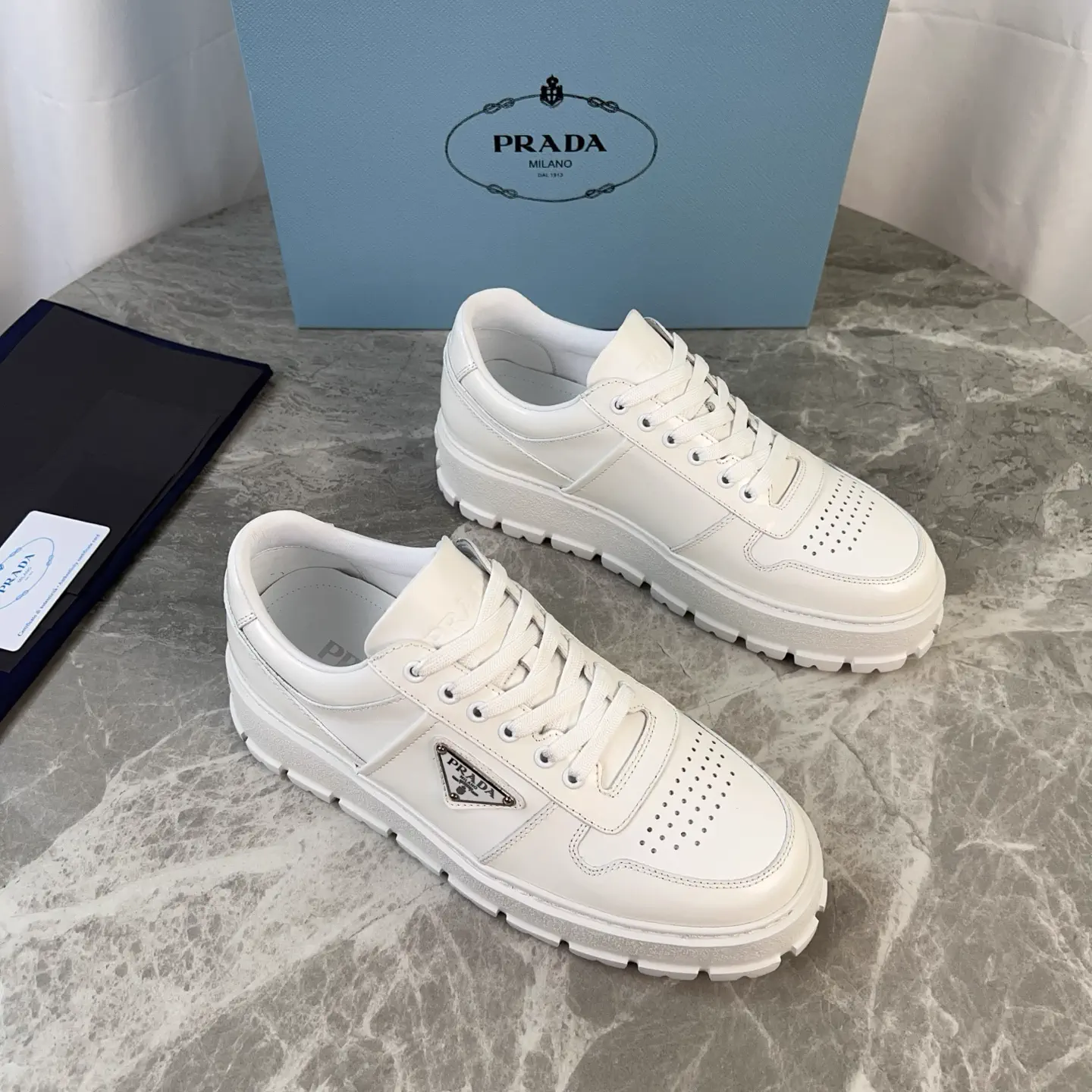 Latest Style Shoes with Triangular Logo image 1