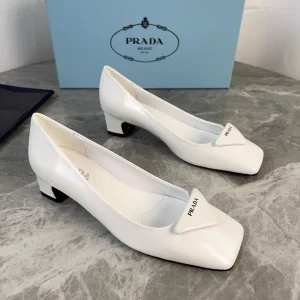 P Brand Latest Style Patent Leather and Split Cowhide Lining Sheepskin Shoes image 1