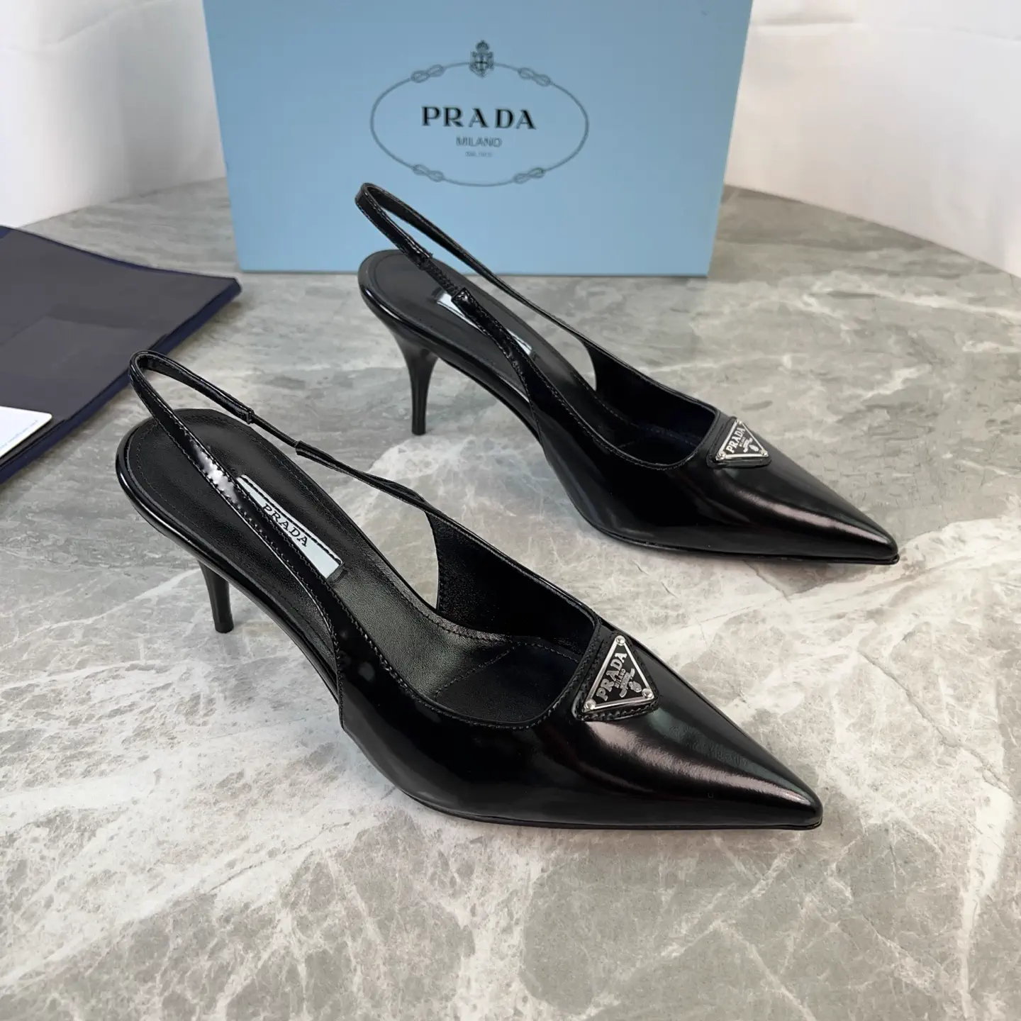 P Brand Latest Style Leather Shoes image 1