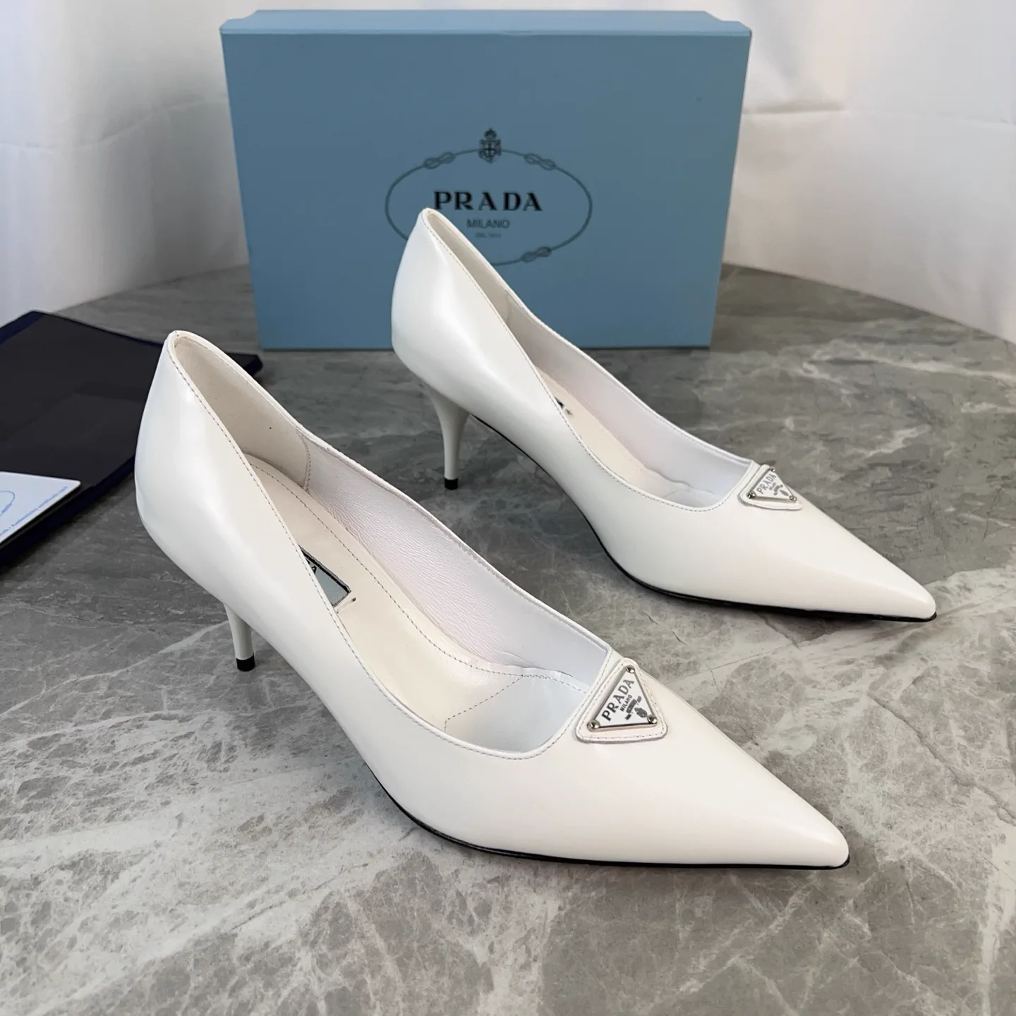 P Brand Latest Style Leather Shoes image 1