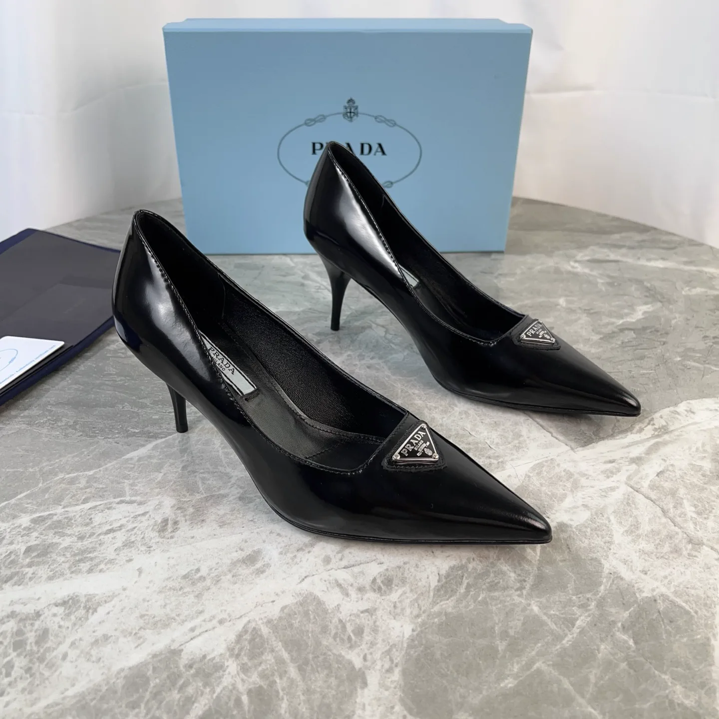 P Brand Latest Style Leather Shoes image 1