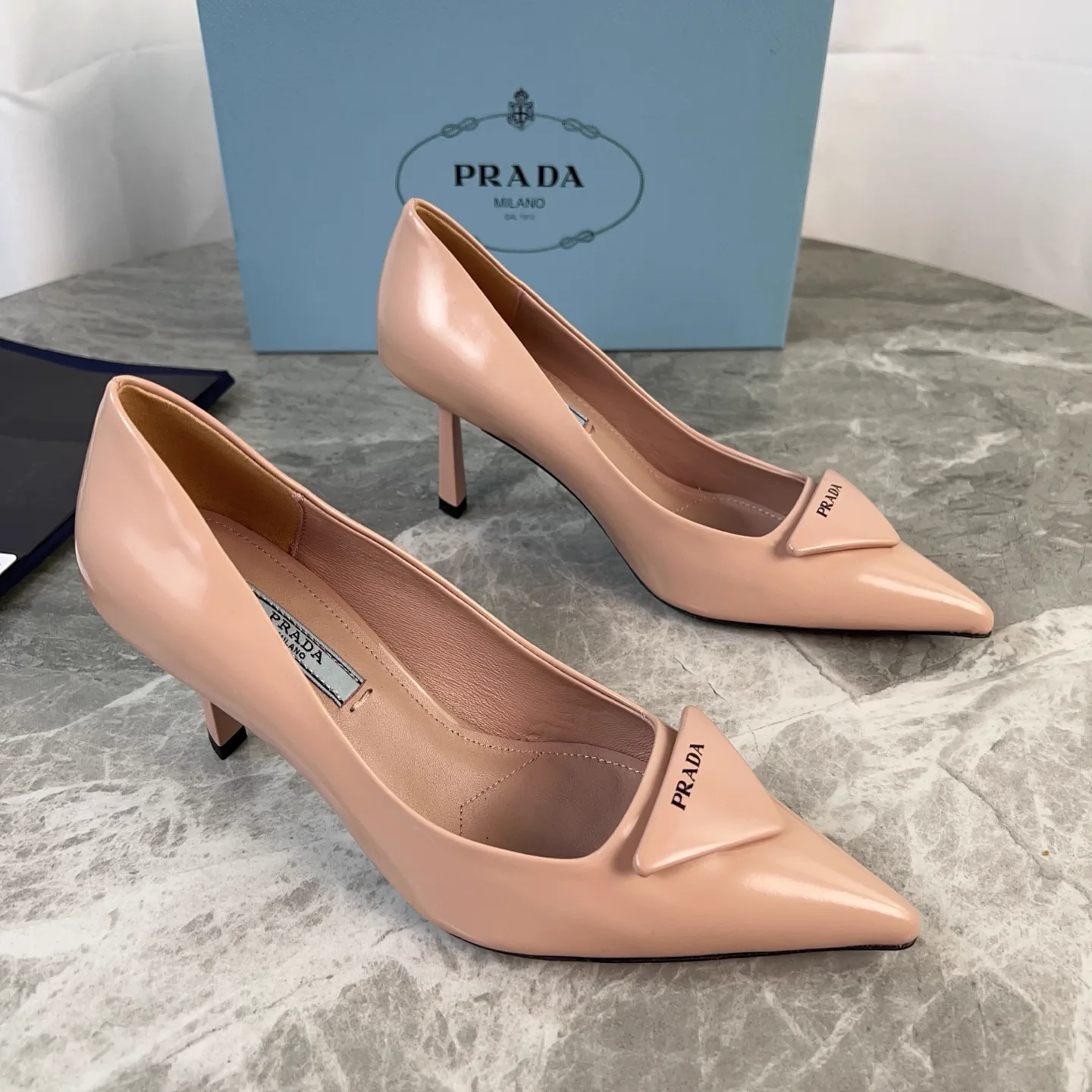 P Brand Latest Style Leather Shoes image 1