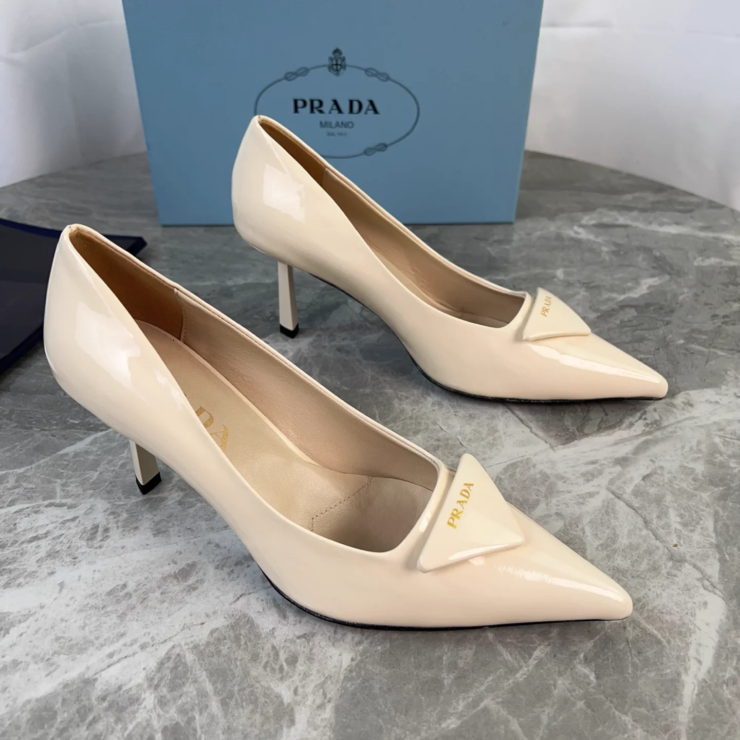 P Brand Latest Style Leather Shoes image 1