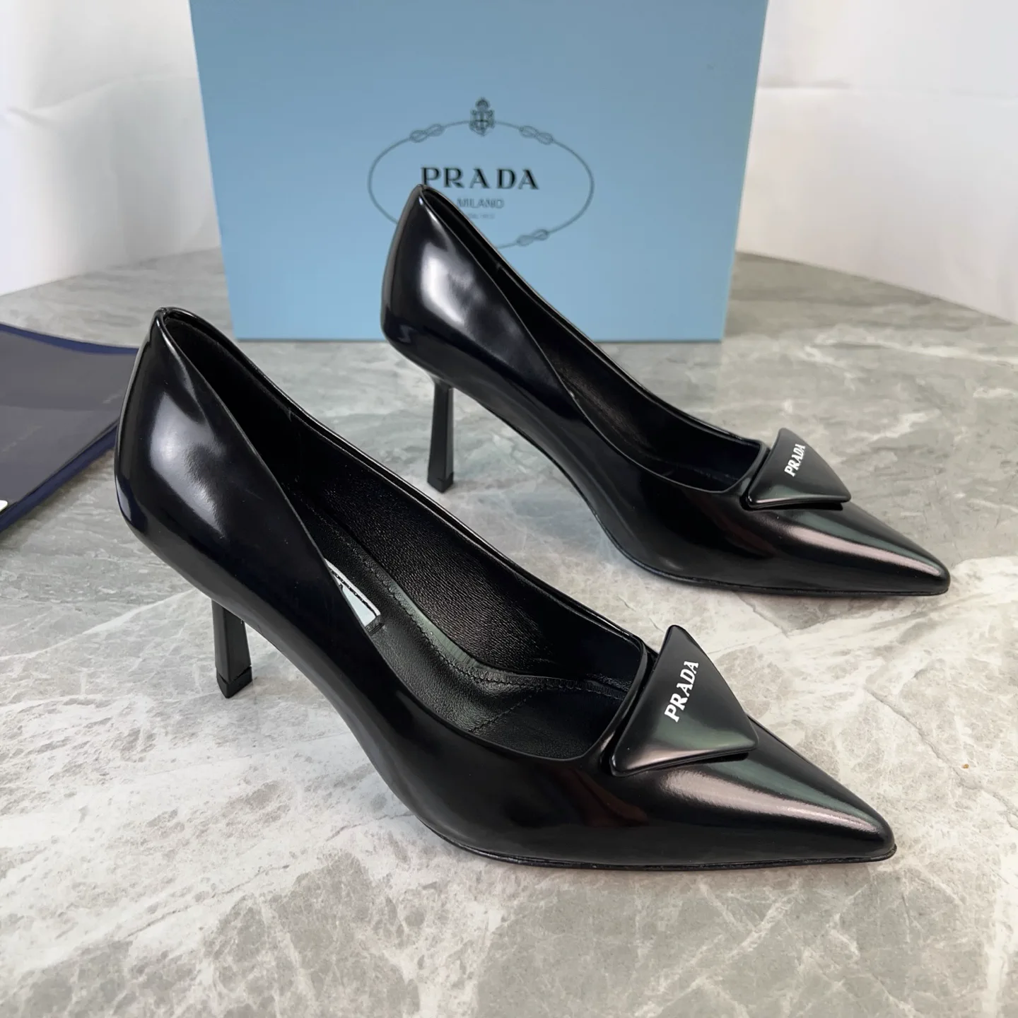 P Brand Latest Style Leather Shoes image 1