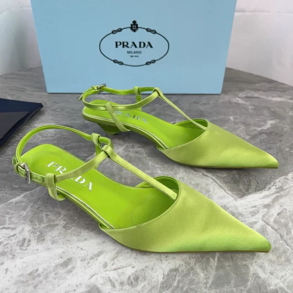P Brand Latest Style Silk Satin Shoes image 1