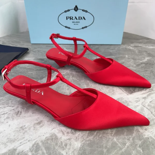 P Brand Latest Style Silk Satin Shoes image 1