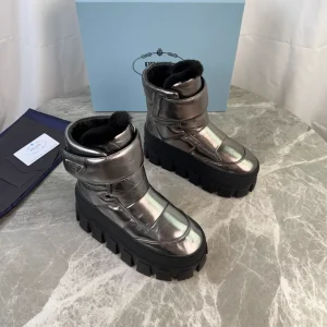 P Family Latest Style Top Version Leather Boots image 1