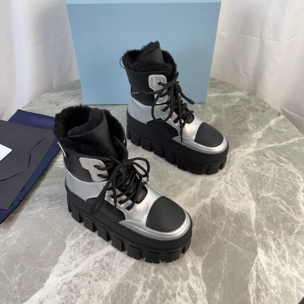 P Brand Latest Top Version Leather Boots image 1