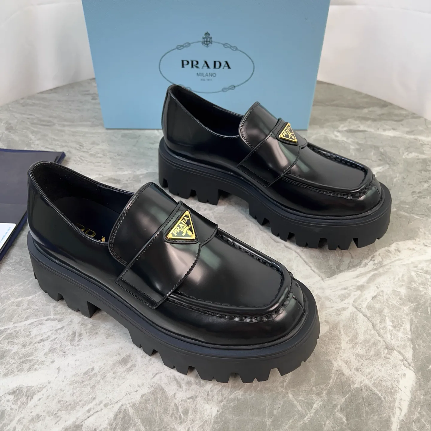 P Brand Latest Style Leather Shoes image 1