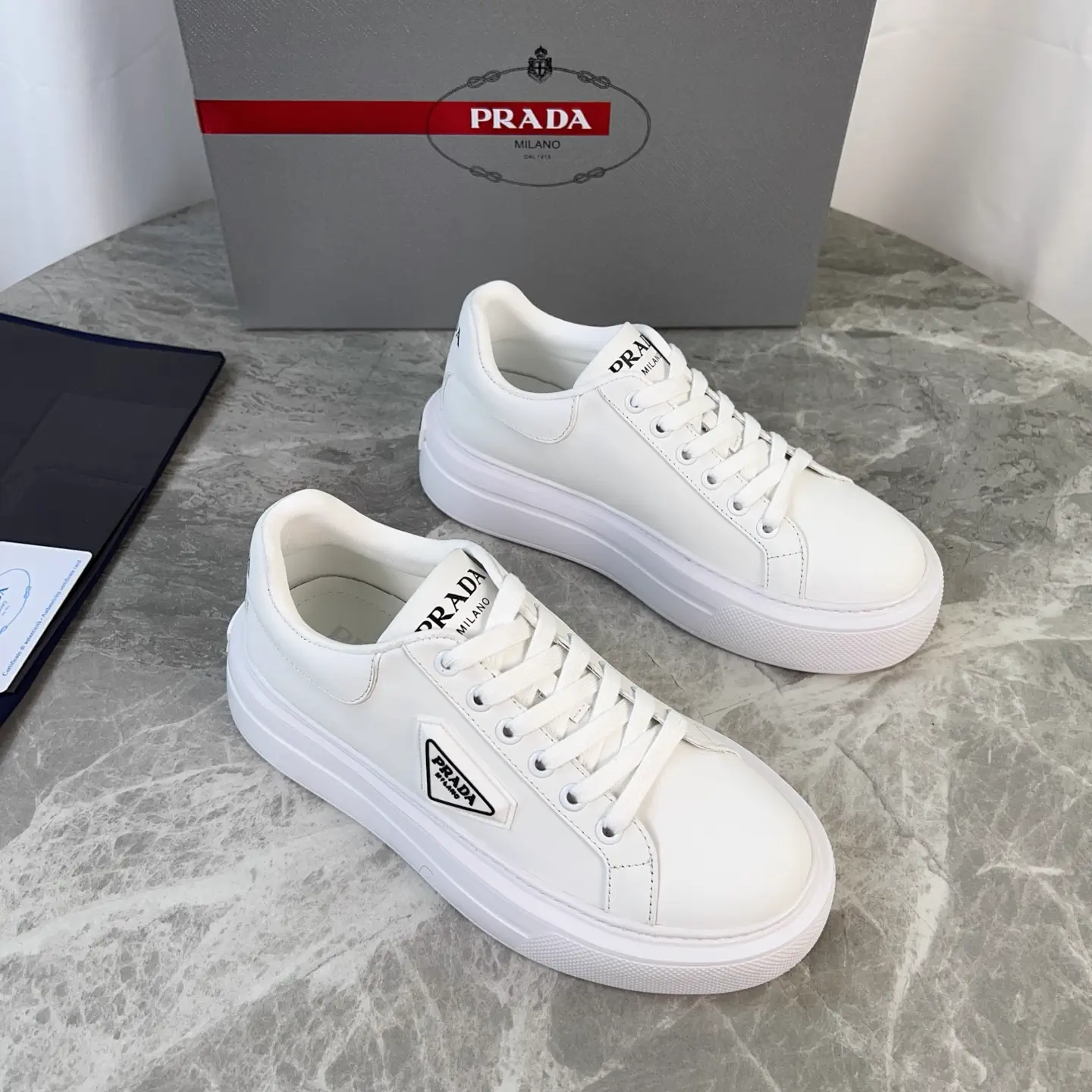 P Brand Women's White Casual Shoes image 1