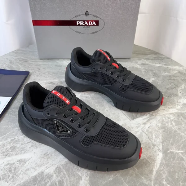 P Brand Latest Style Silk Cowhide Breathable Mesh Shoes image 1