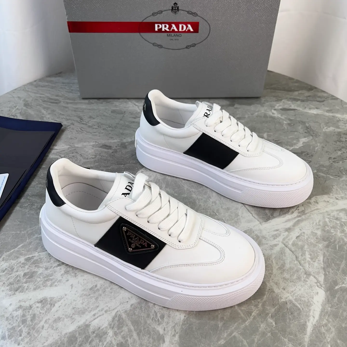 P Brand Latest Style Silk Cowhide Shoes image 1