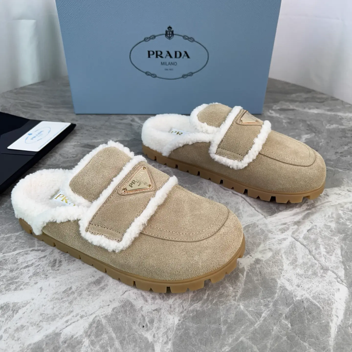 P Brand Latest Fur Slippers image 1