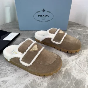 P Family Latest Faux Fur Slippers image 1
