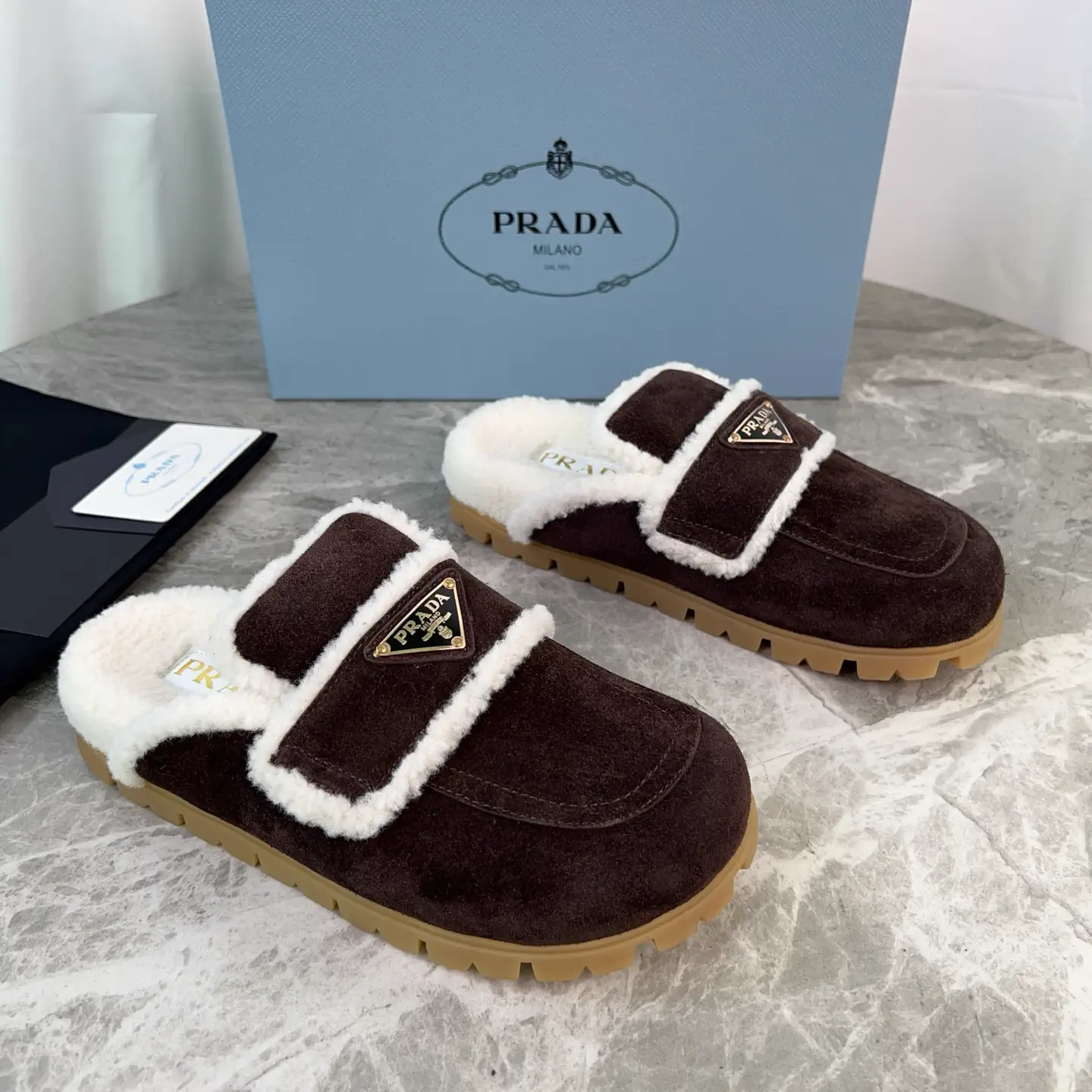 P Brand Latest Fur Slippers image 1