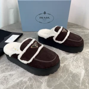 P Family Latest Faux Fur Slippers image 1
