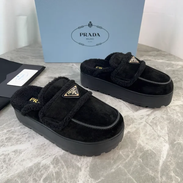 P Family Latest Fur Slippers image 1