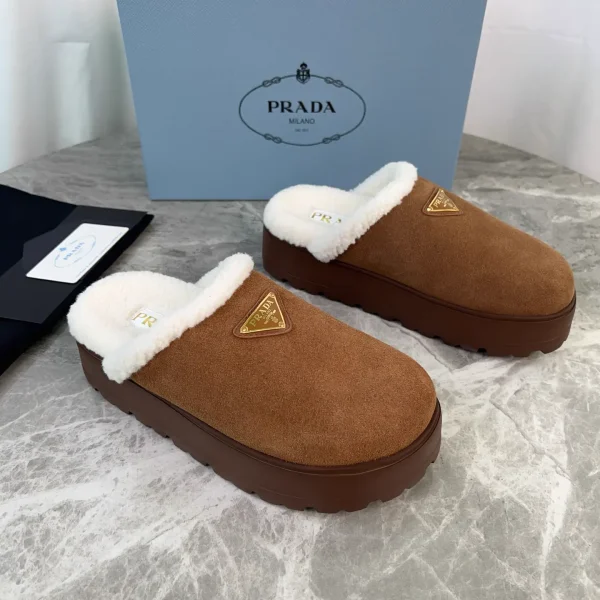 P Family Latest Faux Fur Slippers image 1