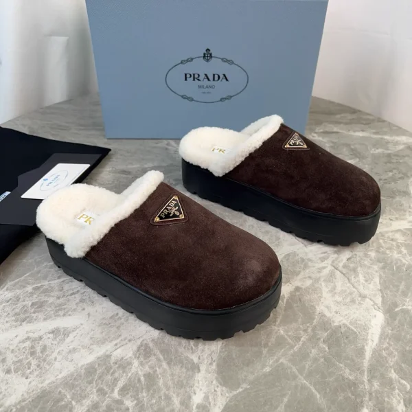 P Family Latest Fur Slippers image 1