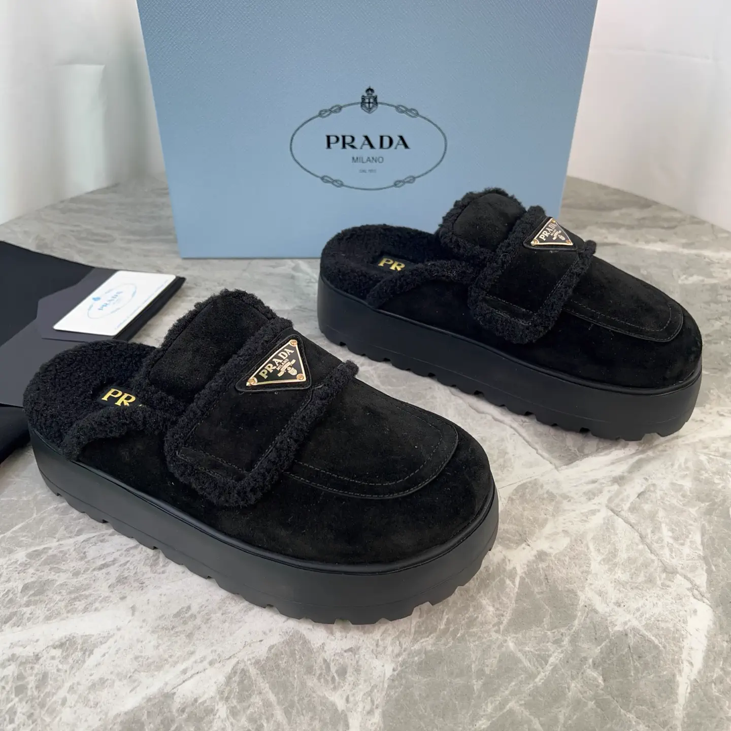 P Brand Latest Fur Slippers image 1