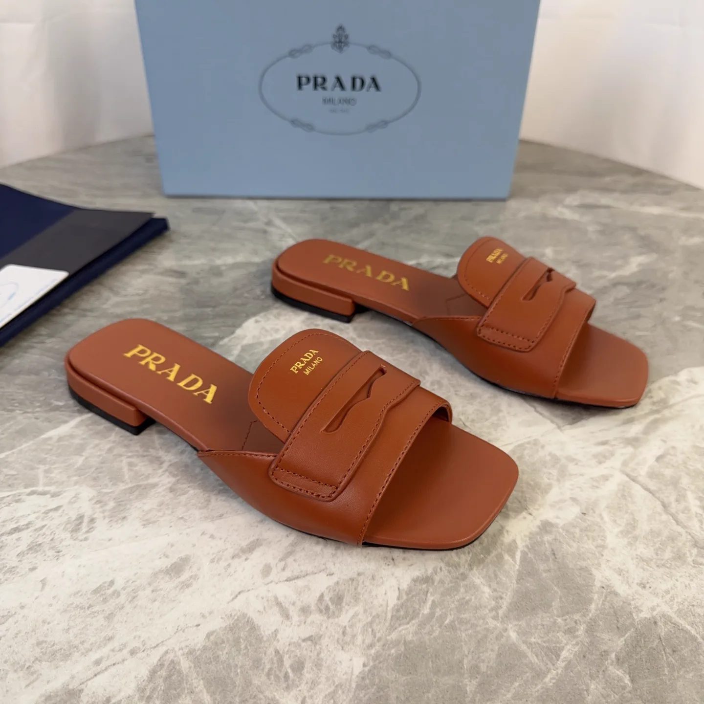 P Brand Latest Style Leather Shoes image 1