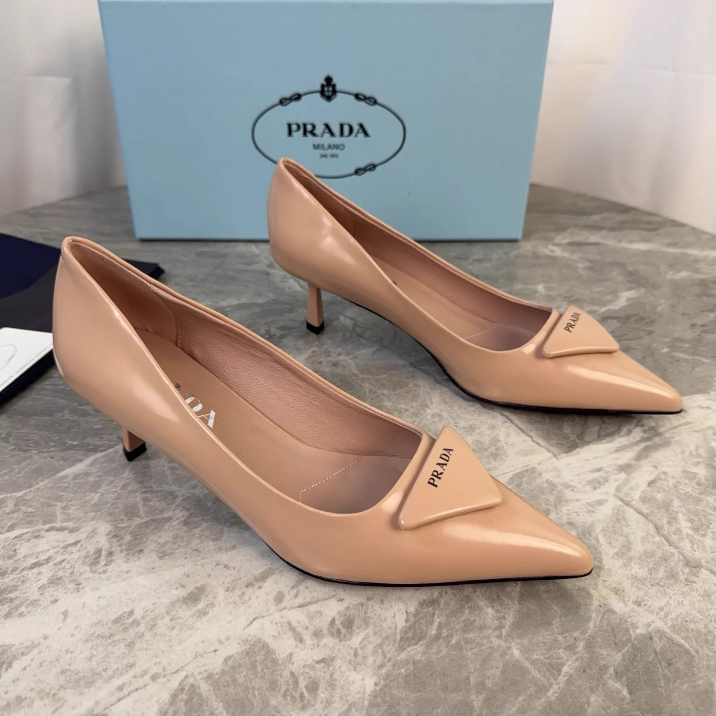 P Brand Latest Style Leather Shoes image 1
