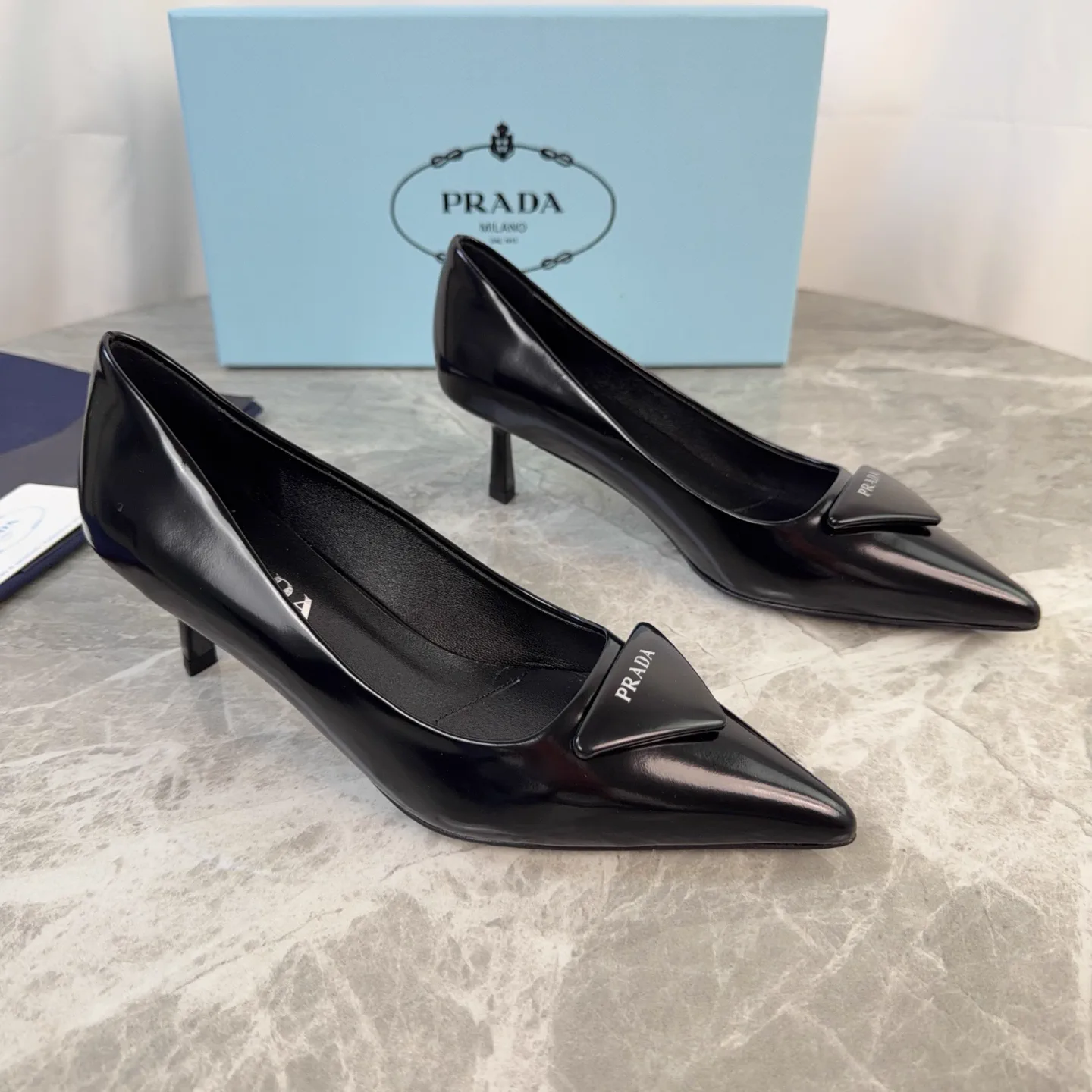 P Brand Latest Style Leather Shoes image 1