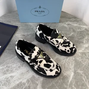 P Brand Latest Style Horsehair Leather Shoes image 1