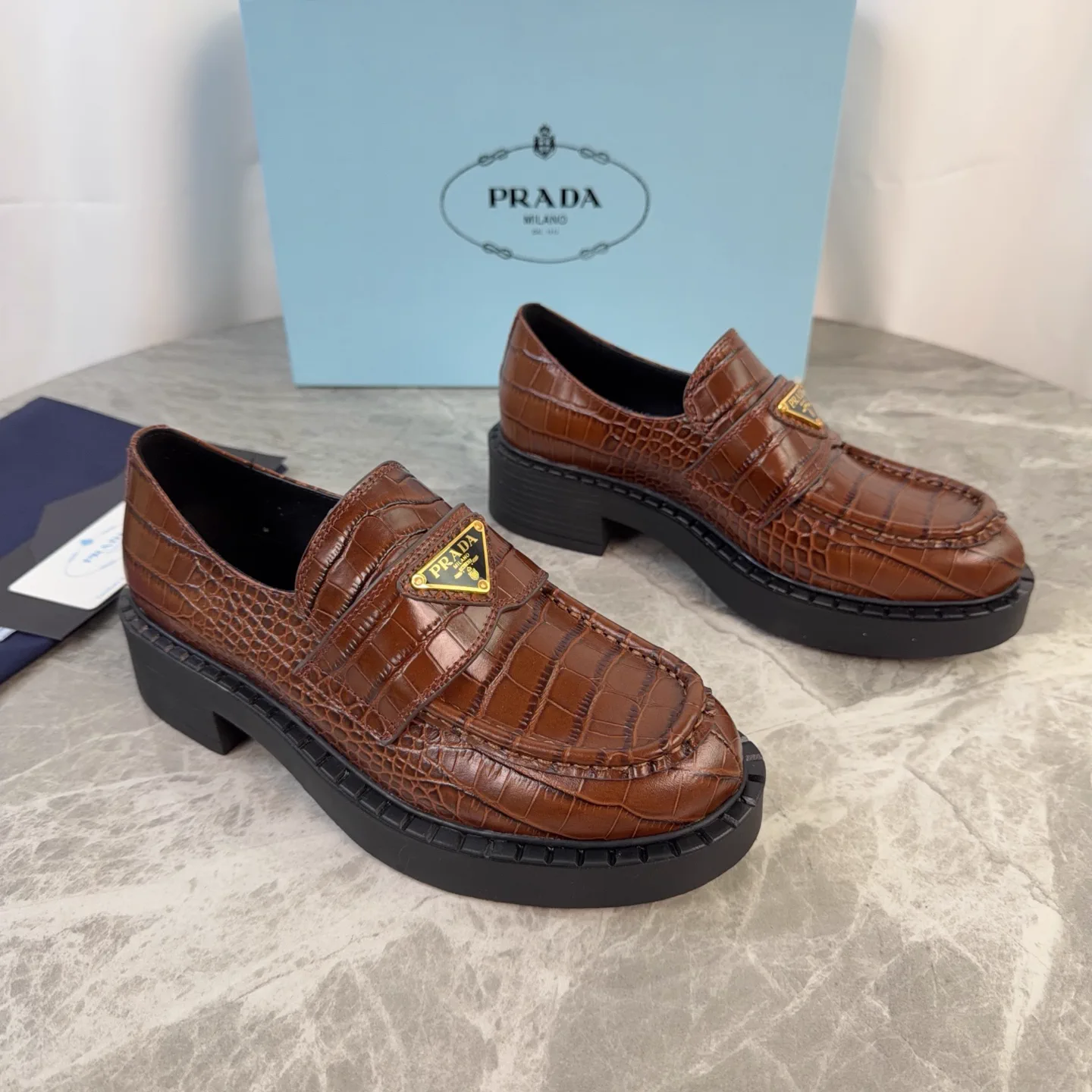 Prada Loafer Classic Series Top Version image 1