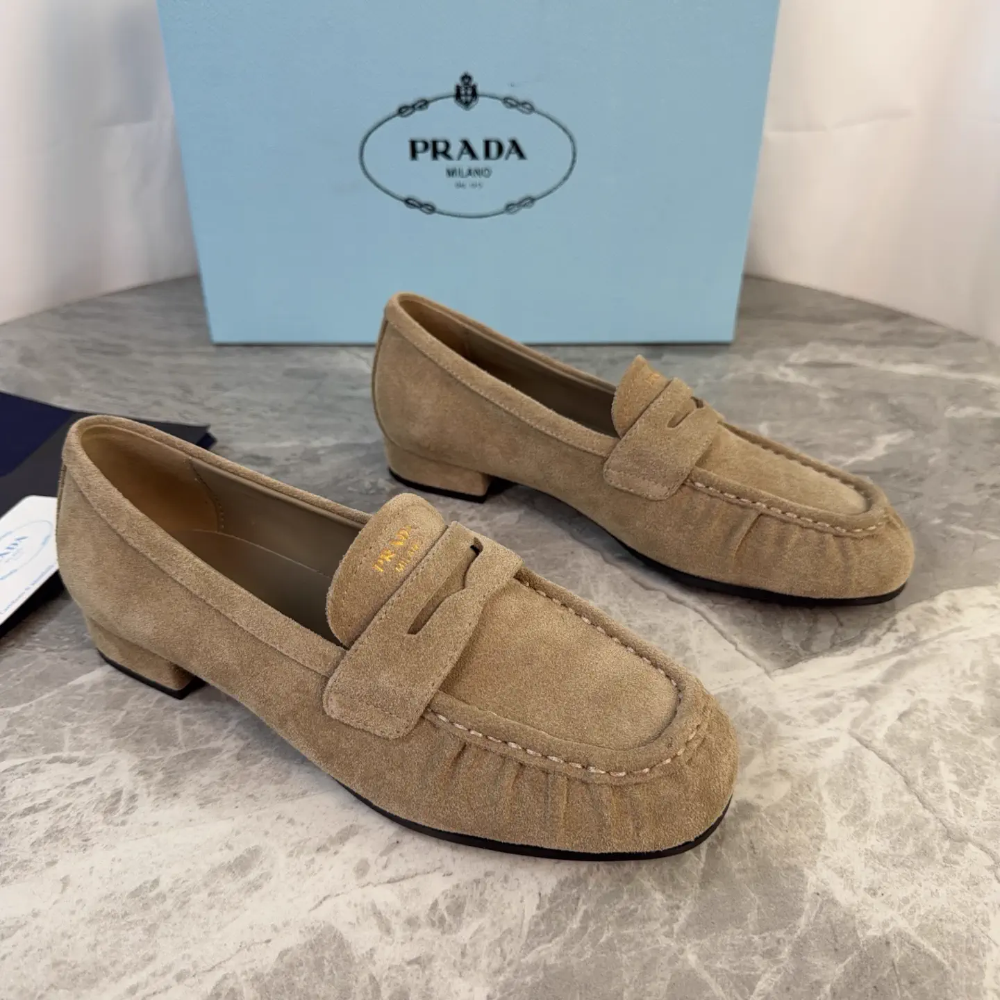 P Family Latest Style Leather Shoes image 1