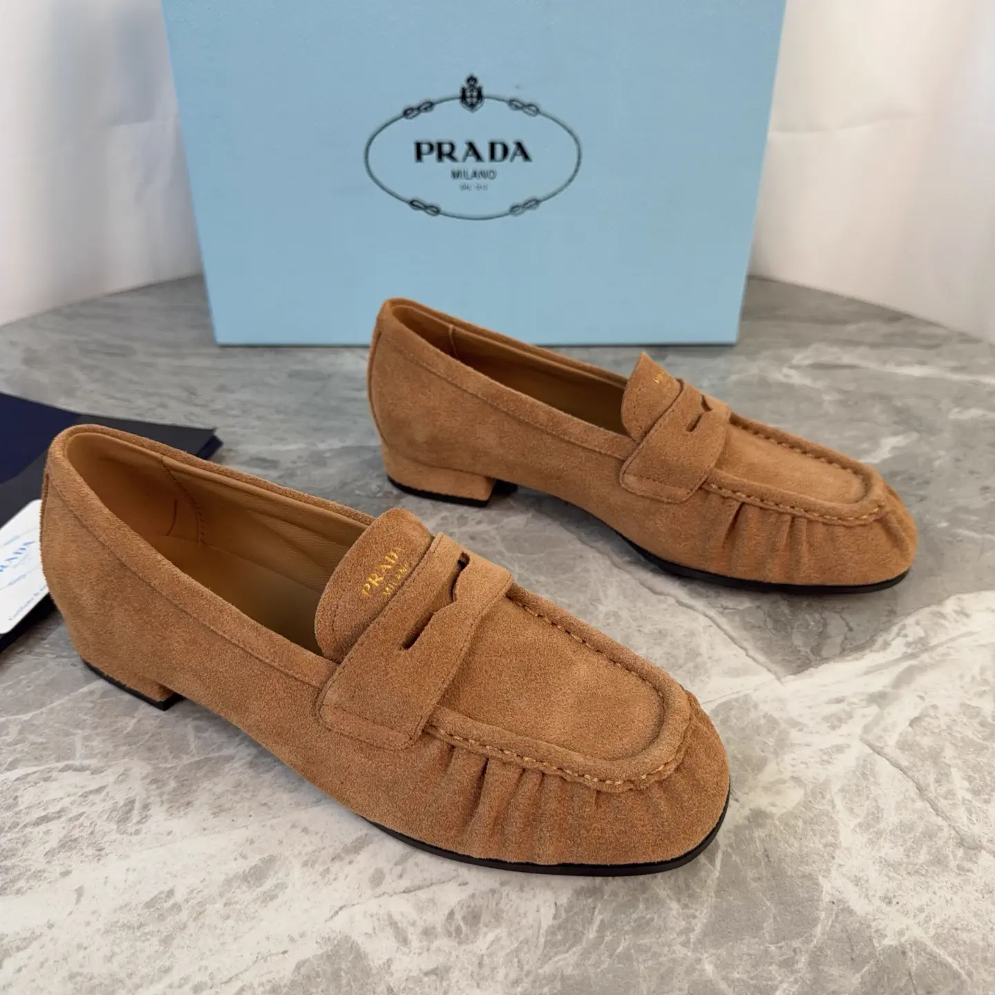 P Family Latest Style Leather Shoes image 1
