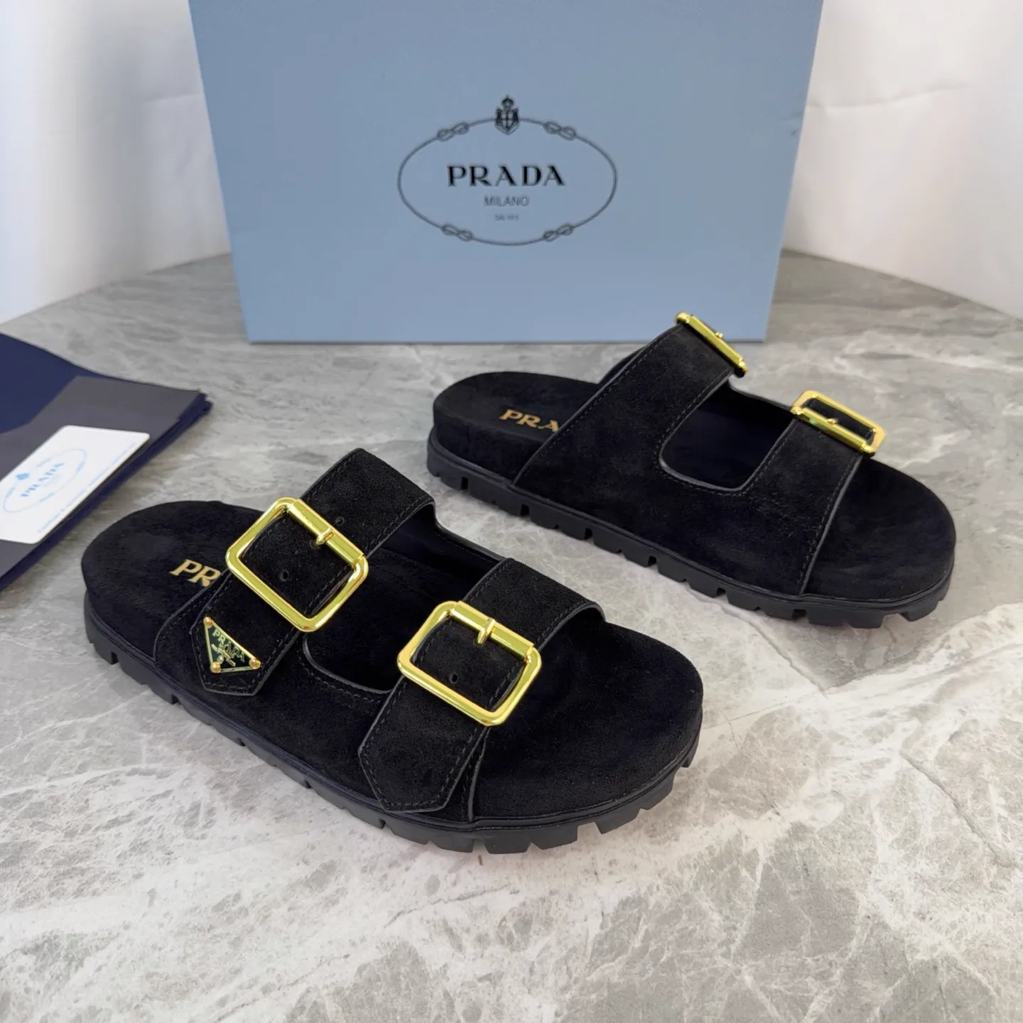P Brand Latest Style Suede Leather Shoes image 1