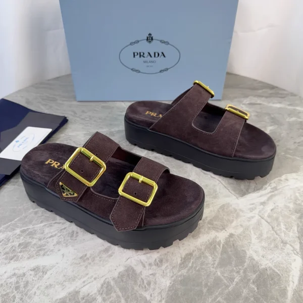 P Brand Latest Style Suede Leather Shoes image 1