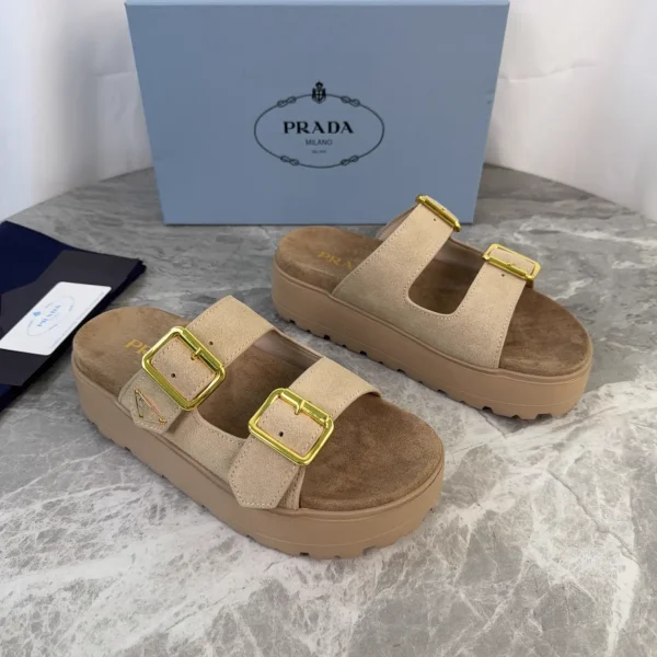 P Brand Latest Style High Gloss Suede Leather Shoes image 1