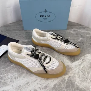 P Family Latest Couple Style Leather and Suede Sneakers image 1
