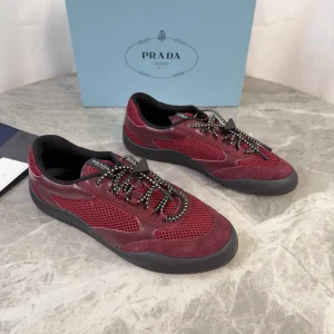 P Family Latest Couple Style Leather and Suede Sneakers image 1