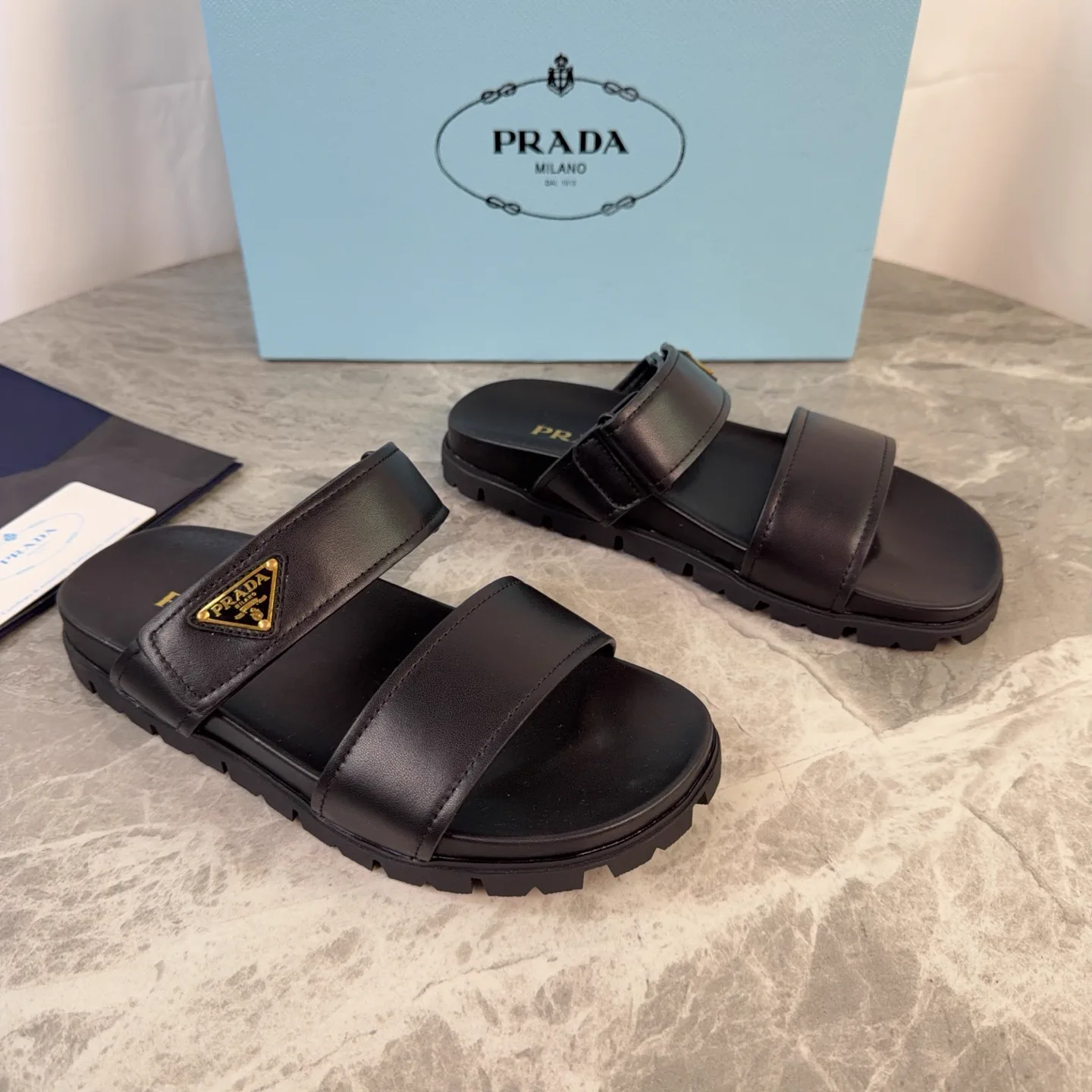 P Family Latest Style Leather Shoes image 1
