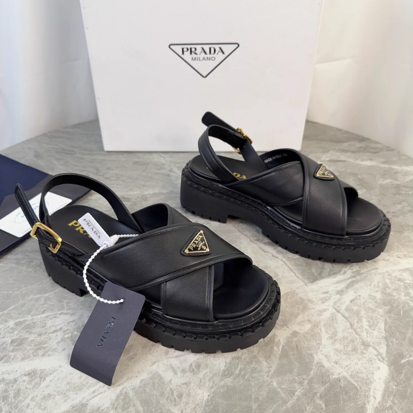 P Brand Latest Style Leather Shoes image 1