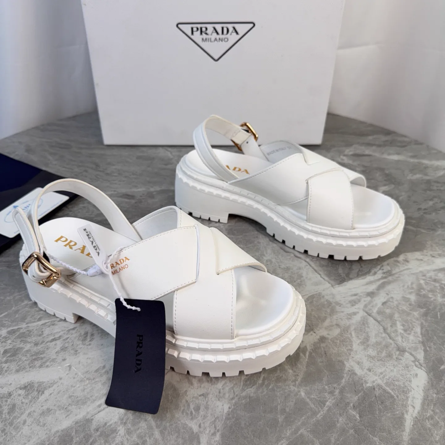 P Brand Latest Style Leather Shoes image 1