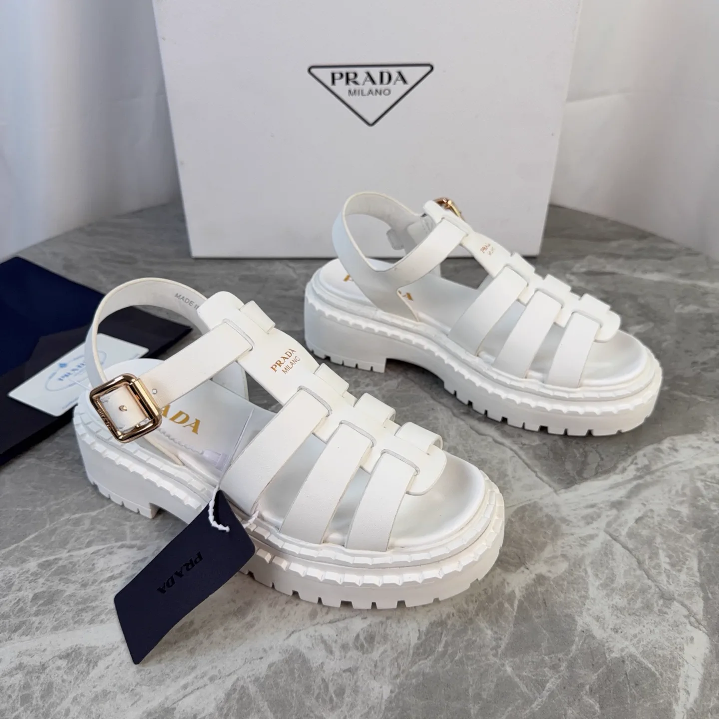 P Brand Latest Style Leather Shoes image 1