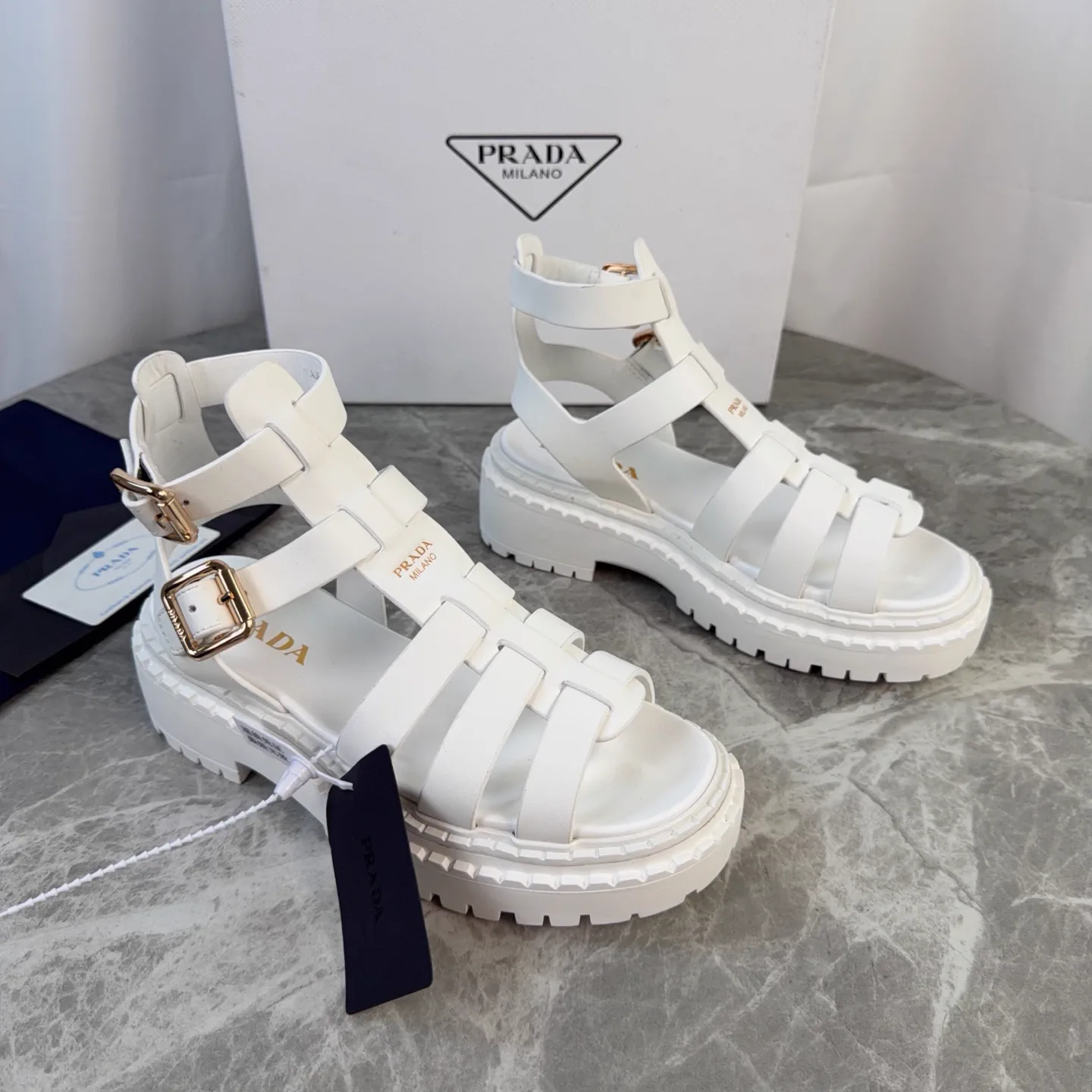 P Brand Latest Style Leather Shoes image 1