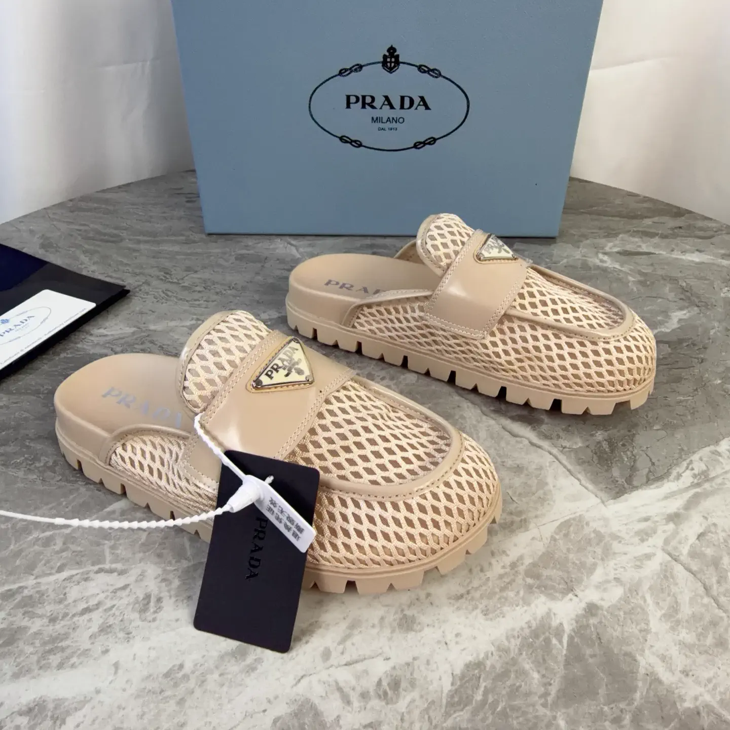 P Brand Latest Style Diamond Pattern Shoes image 1
