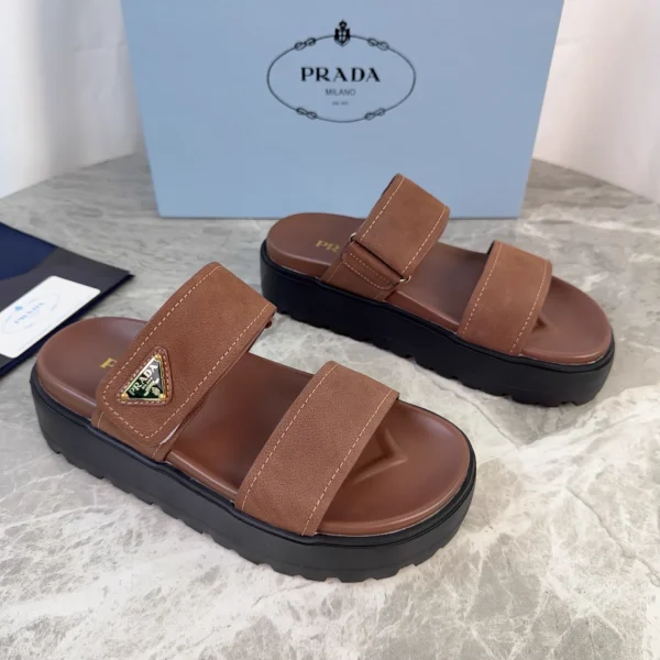 P Brand Latest Style Suede Leather Shoes image 1